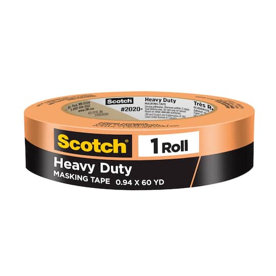 Scotch® 0.94" x 60yd. Heavy Duty Masking Tape